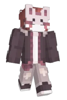 kitsugure Minecraft avatar full body