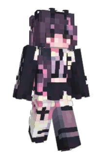 kitsuneyurei Minecraft avatar full body
