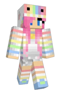 kittendog Minecraft avatar full body