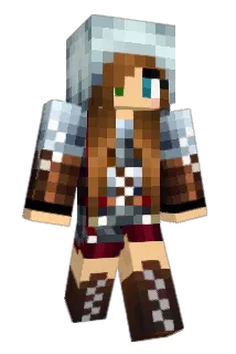 kittymoi Minecraft avatar full body