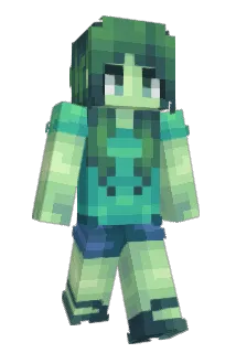 kittyrean Minecraft avatar full body