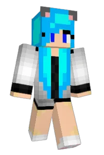 kittystache Minecraft avatar full body
