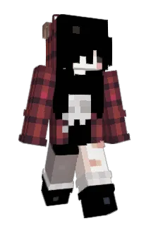 kitvia Minecraft avatar full body