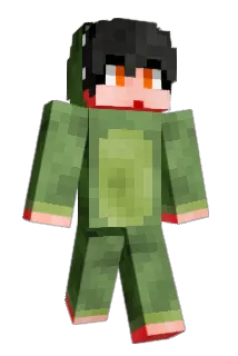 kkhblue Minecraft avatar full body