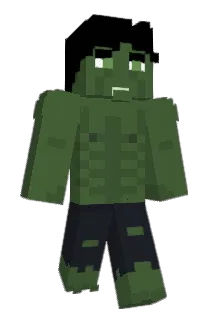 kleinerhulk Minecraft avatar full body