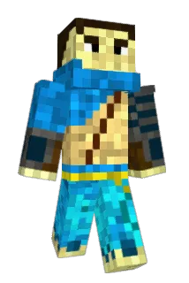 klovnus Minecraft avatar full body