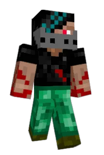 knifeface Minecraft avatar full body