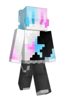 knifeless Minecraft avatar full body