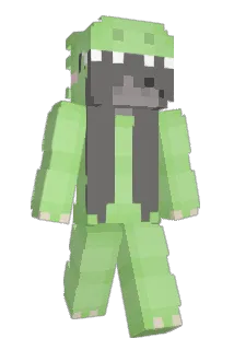 knuddelDino Minecraft avatar full body