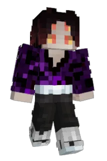 kokushibo Minecraft avatar full body