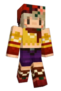 komekomeroman Minecraft avatar full body