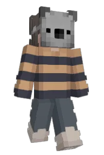 komfykoala Minecraft avatar full body