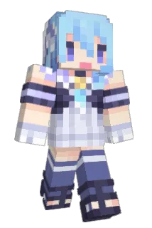 komodesu Minecraft avatar full body