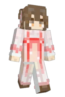 konamied Minecraft avatar full body
