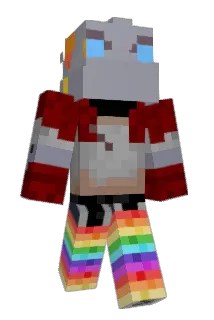 konyha Minecraft avatar full body