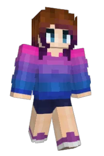 kookythecat Minecraft avatar full body