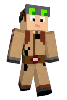 kort3x Minecraft avatar full body