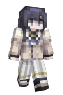 kosmisk Minecraft avatar full body