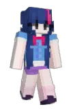 kraliceklarka Minecraft avatar full body