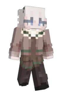krasavka Minecraft avatar full body