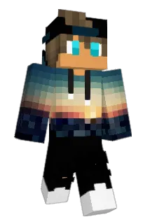krazeeecarter Minecraft avatar full body