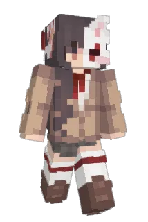 krispykake Minecraft avatar full body