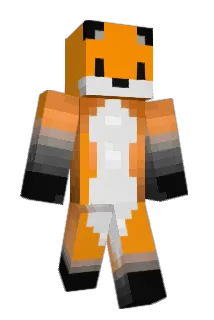 krockfox Minecraft avatar full body