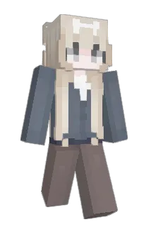ku_1in Minecraft avatar full body