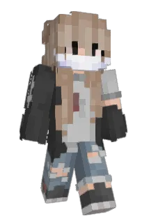 kueaVG Minecraft avatar full body