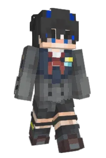 kuhkirito Minecraft avatar full body