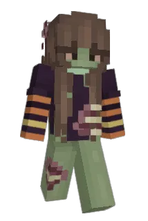 kunterbunt Minecraft avatar full body