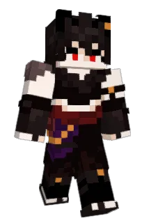 kur0kitsu Minecraft avatar full body