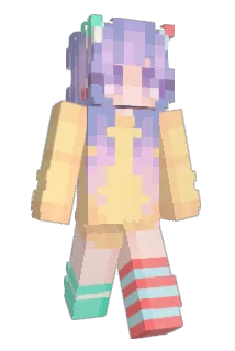 kur0yu Minecraft avatar full body