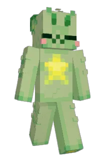 kurocatQiu Minecraft avatar full body