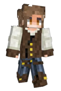 kurogato Minecraft avatar full body