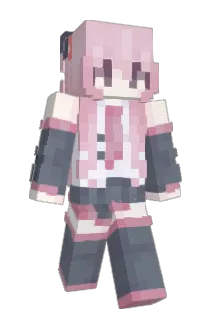 kurojiXD Minecraft avatar full body