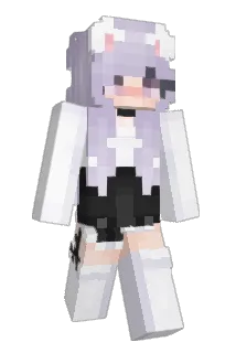kuromikum Minecraft avatar full body