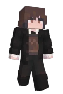kuromuki Minecraft avatar full body