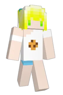kuroome Minecraft avatar full body