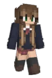 kuroqii Minecraft avatar full body