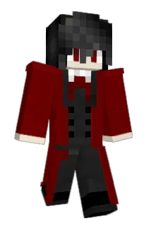 kurotomoko Minecraft avatar full body