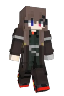kuruusu Minecraft avatar full body