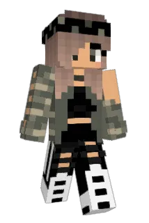 kushhstarr Minecraft avatar full body