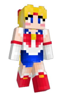 Minecraft-Avatar von kvinnamedklass: ganzer Körper