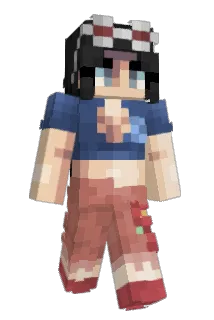 kwompog Minecraft avatar full body