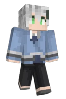 kyaaabetsu Minecraft avatar full body