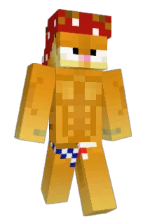kyuugamite Minecraft avatar full body
