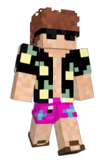 l3LacKList Minecraft avatar full body