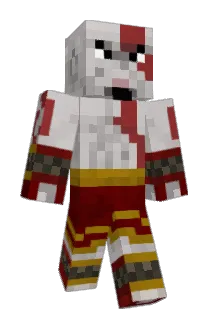 lKratos Minecraft avatar full body