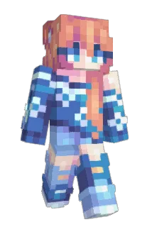 labluelove Minecraft avatar full body
